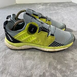 Terrex Shoes‎ Sneakers Womens 7 Grey Green BOA Agravic Trail Outdoor Running